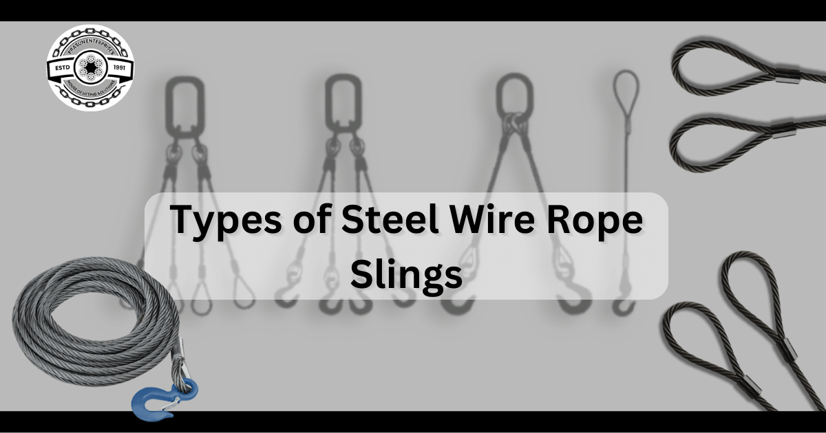 Types of Steel Wire Rope Slings