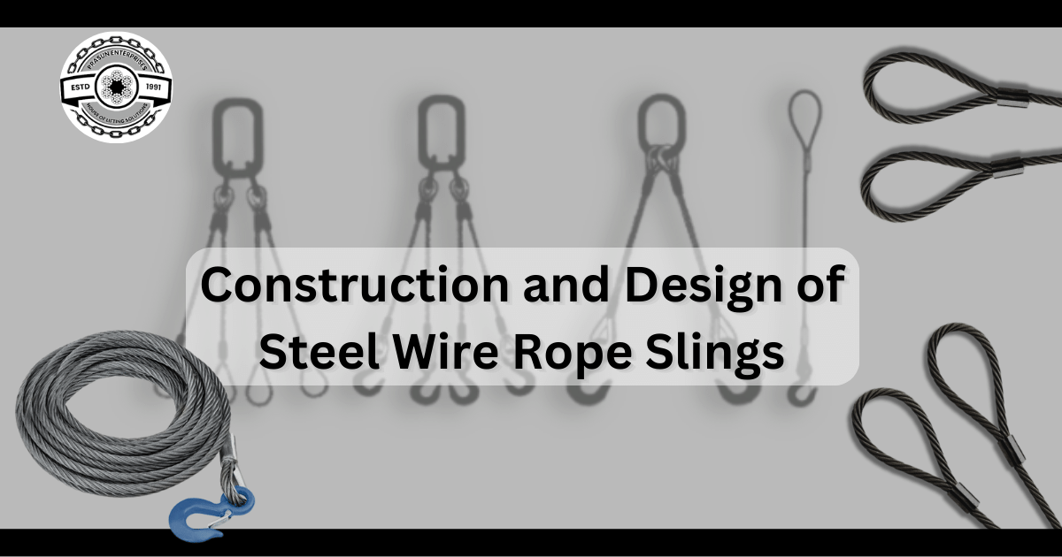 Construction of Steel Wire Rope Slings