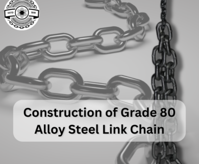 Construction Of Alloy Steel Link Chain