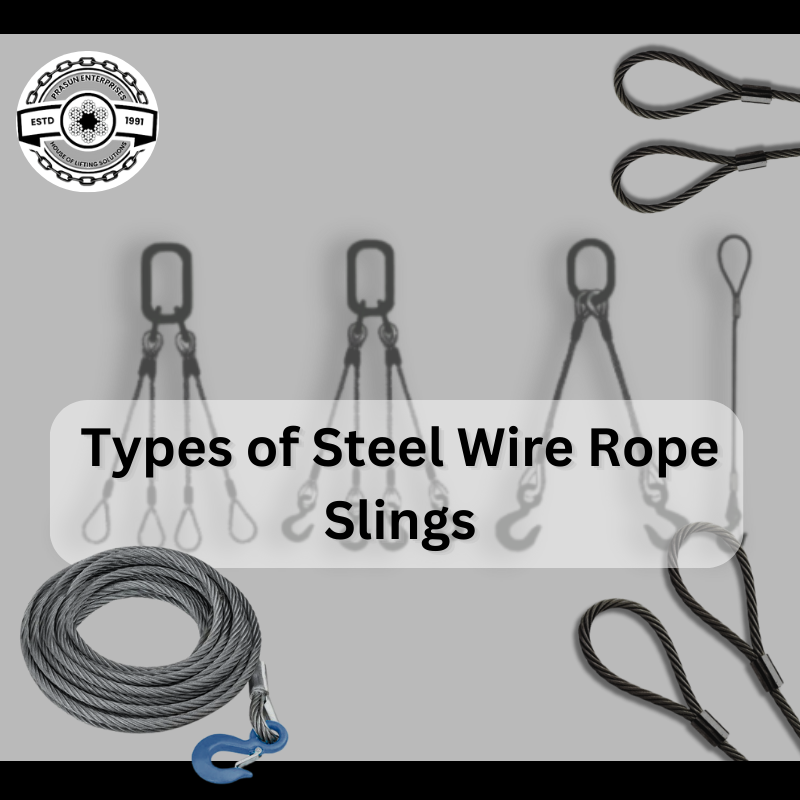 Types of Steel Wire Rope Slings - Prasun Enterprises